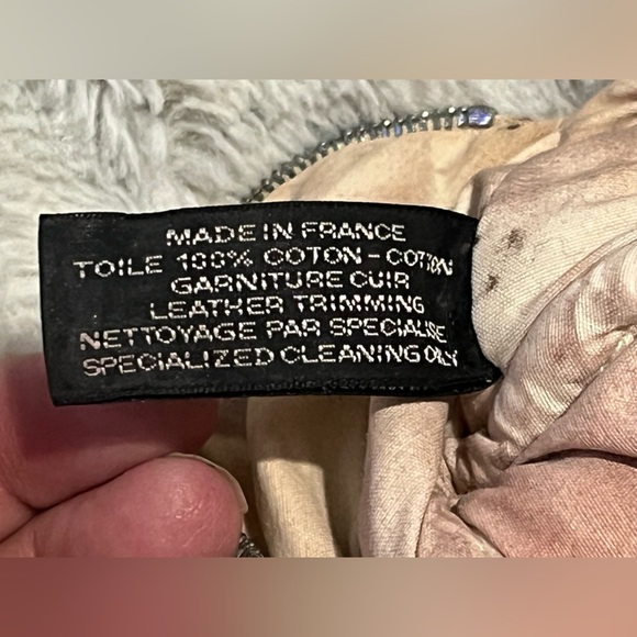 HERMES Cotton Canvas Mini Bolide Travel Cosmetic Pouch - Picture 8 of 16